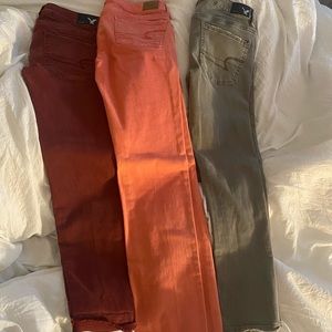 3 American eagle jeans ‼️final sale getting rid of everything by Wednesday‼️‼️